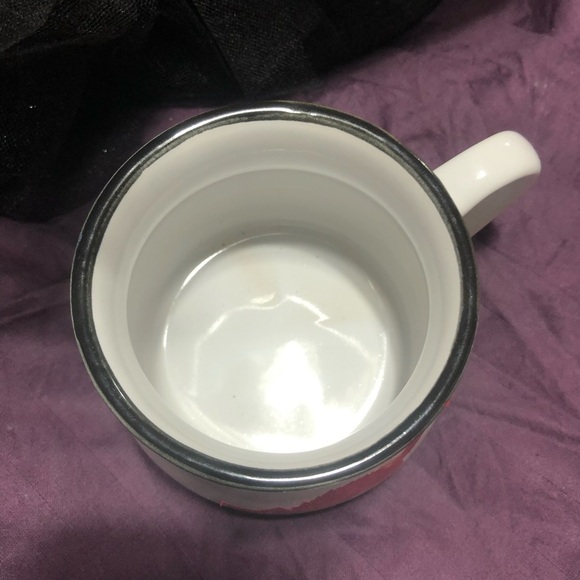 Perfectly Wicked White and Red Mug- new- cricut vinyl by me- great gift - Picture 3 of 5